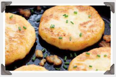 Check out the potato pancakes recipe on FB. Potato Pancakes